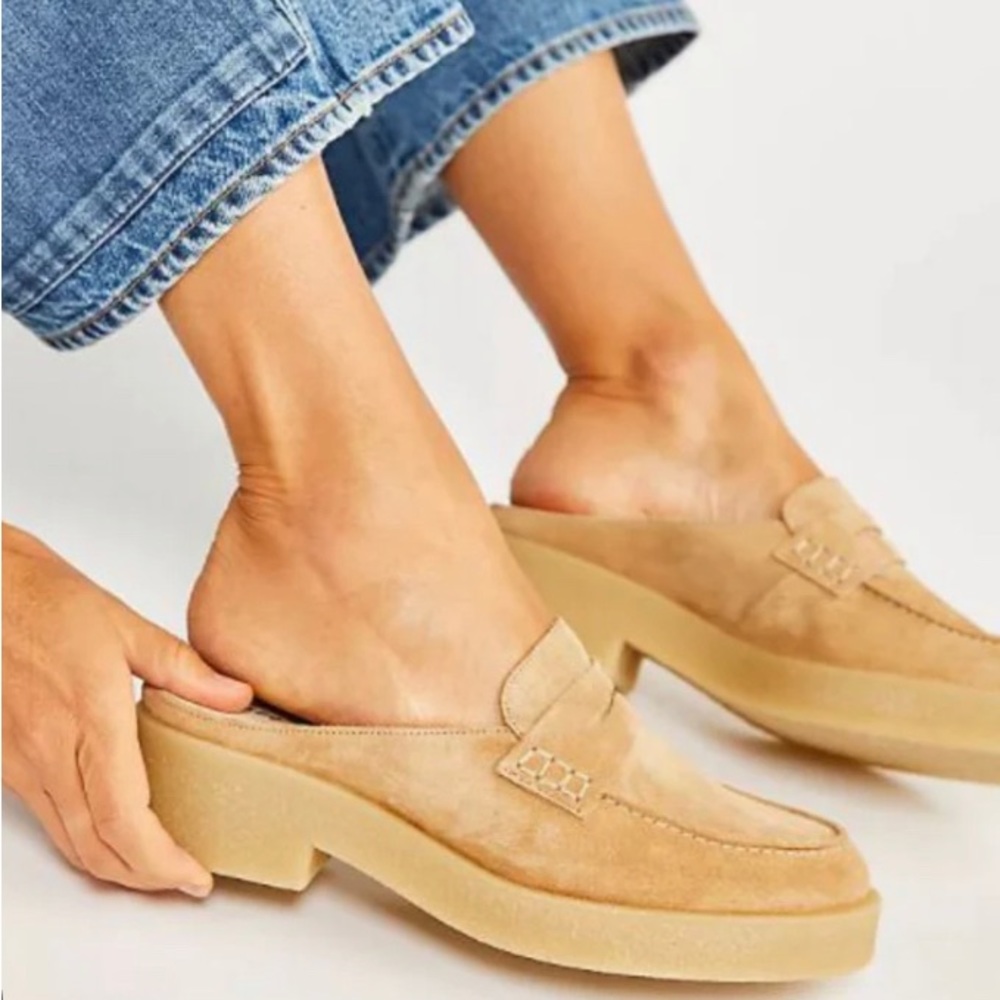 Free People Leighton Loafer Mule
